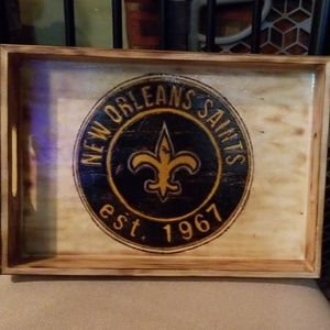 Accents - Woodburned serving tray Accents - Woodburned serving tray
